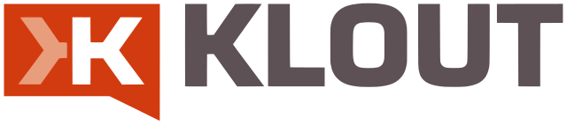 Klout logo.