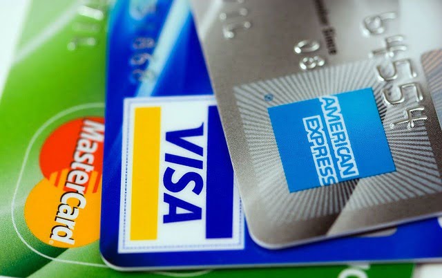 An American Express credit card.