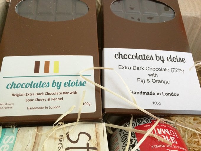 Two 100 gramme chocolate bars