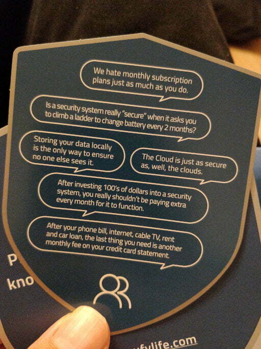 Flyer explaining how Eufy is different.