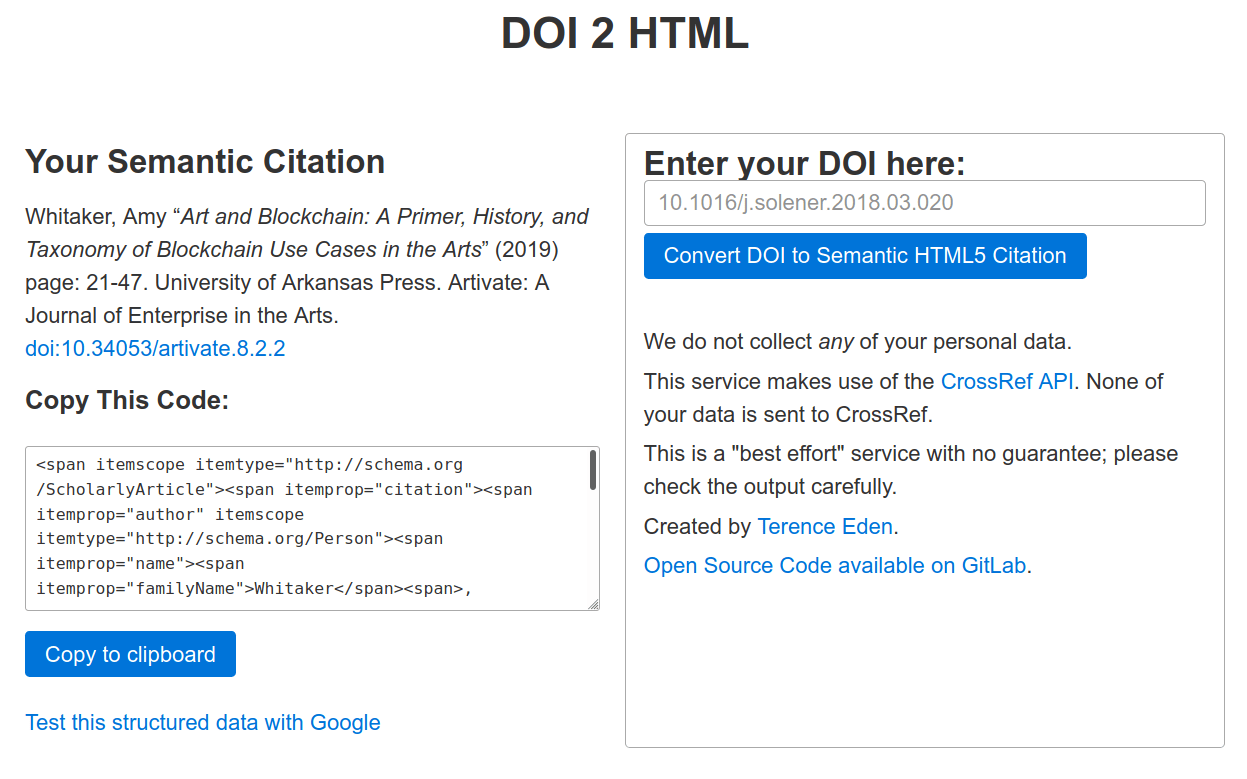 Website Screenshot.