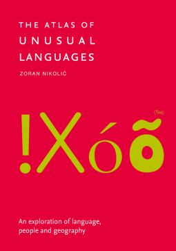 A book cover featuring some unusual letters and accents.