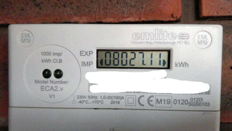 8000 on a generation meter.